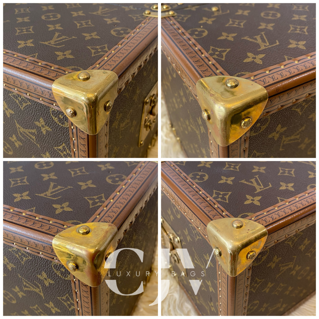 LV Boite Flacons Beauty Train Case