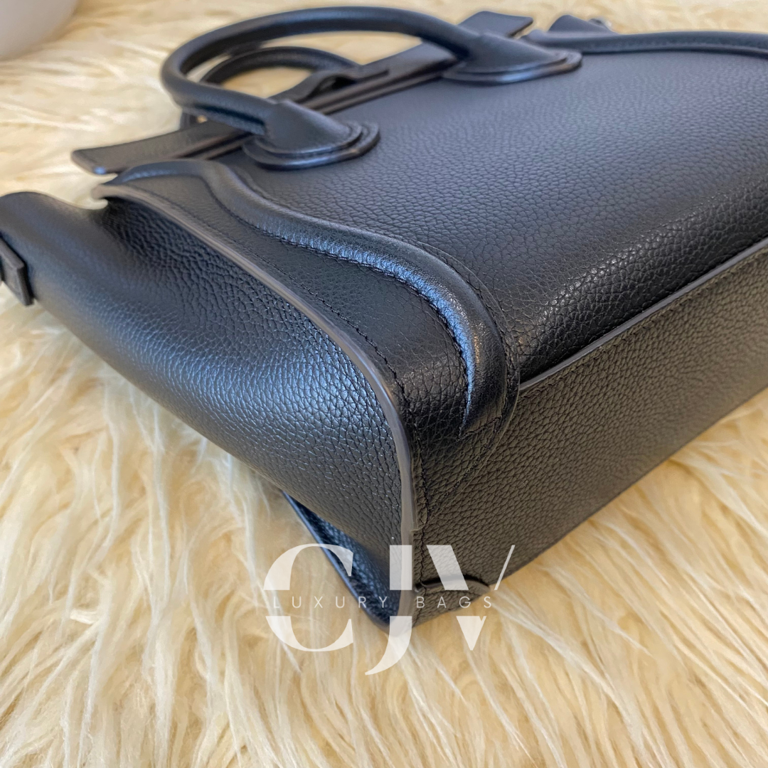 Celine Nano Luggage Black