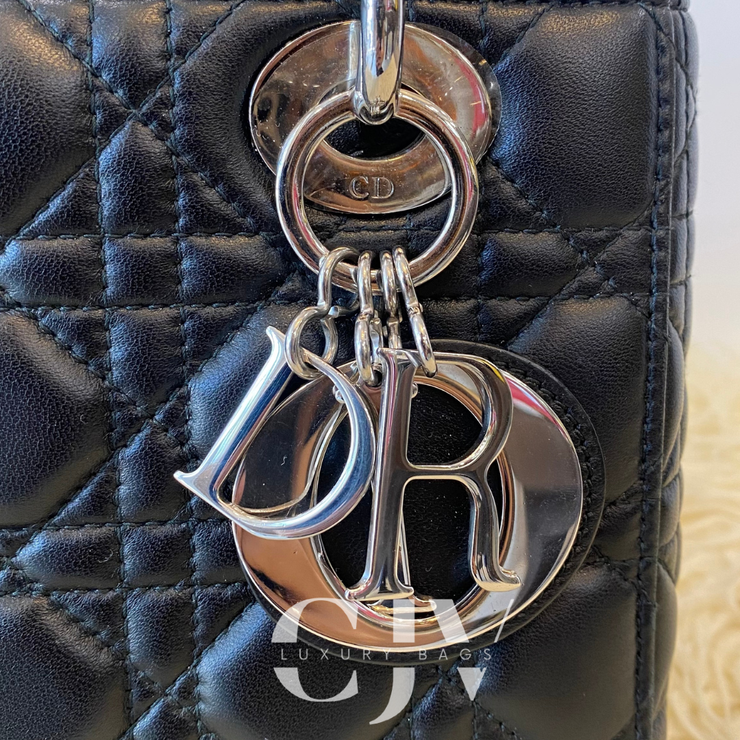 Lady Dior Small ABC Black