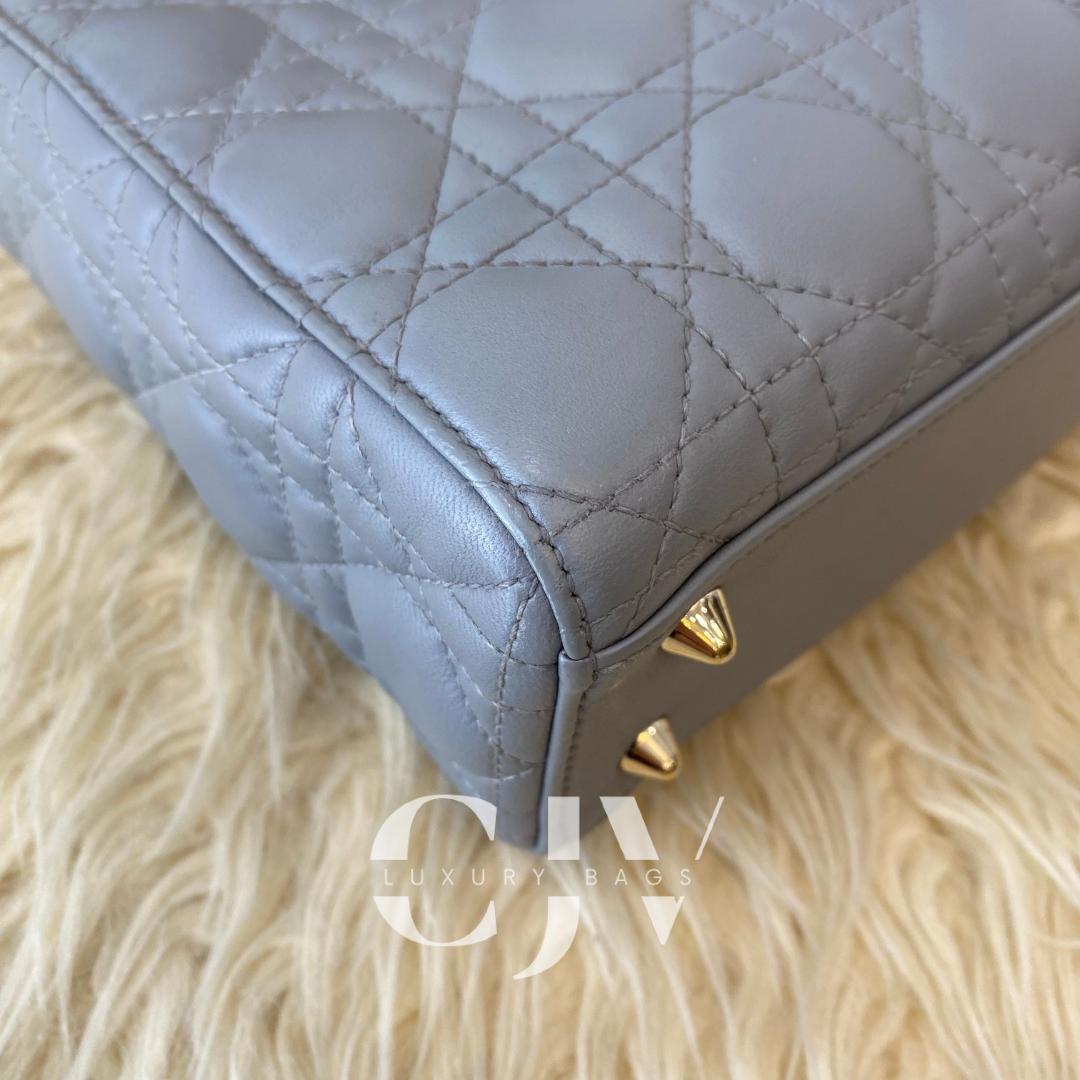 Lady Dior Small ABC Gray