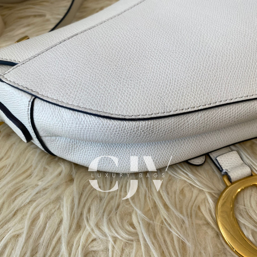 Saddle Medium White