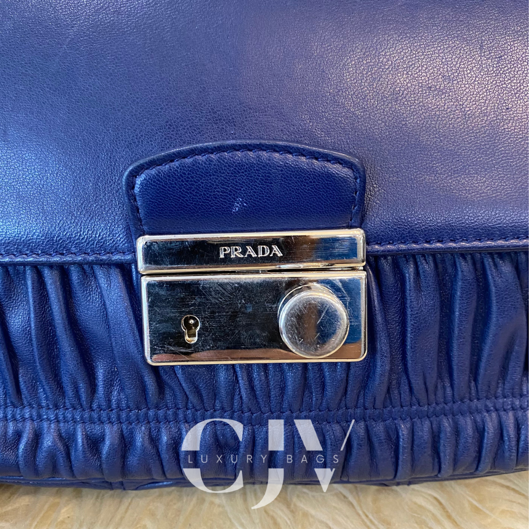 Prada Padlock Blue