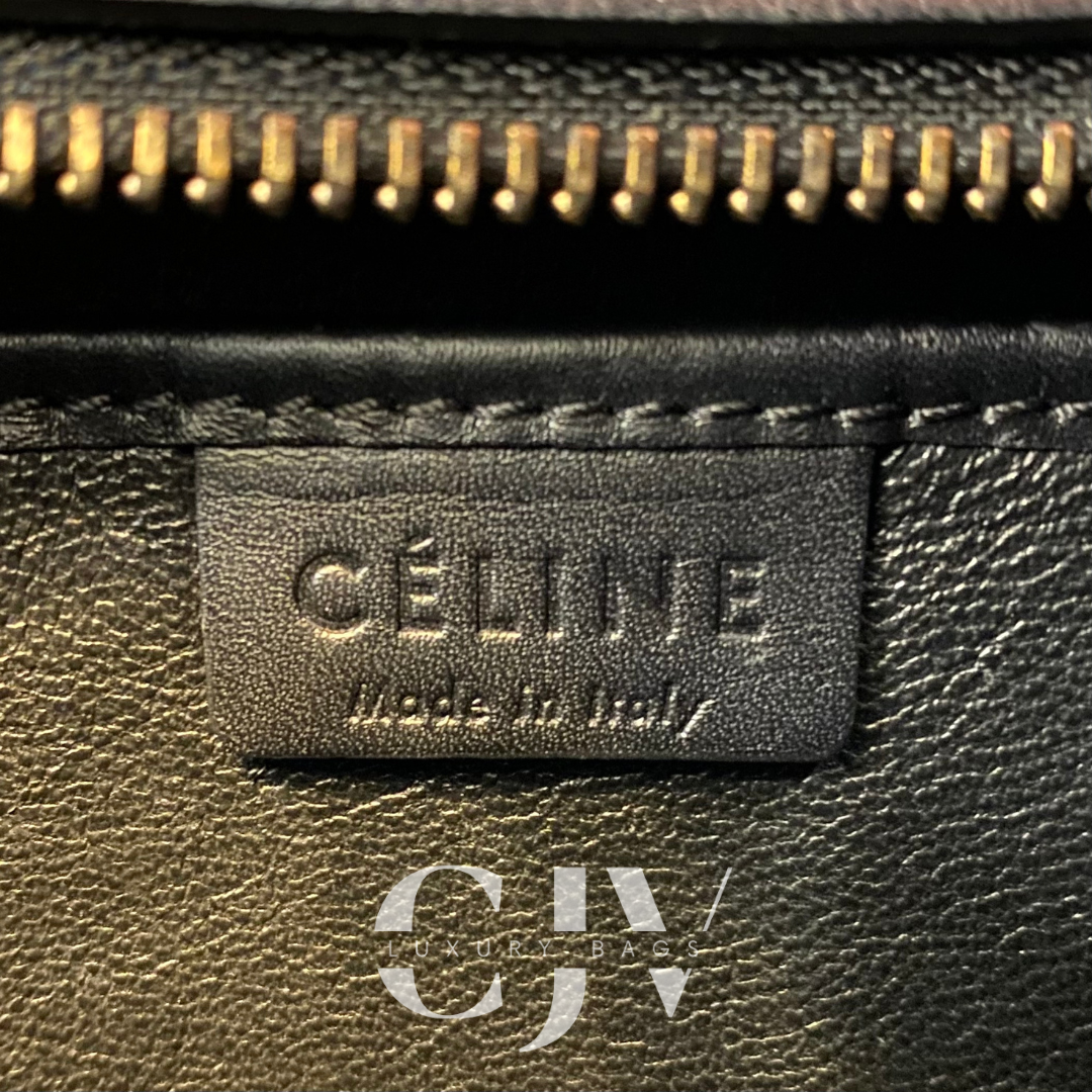 Celine Luggage Nano Tricolor