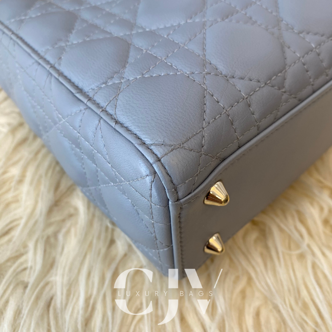 Lady Dior Small ABC Gray