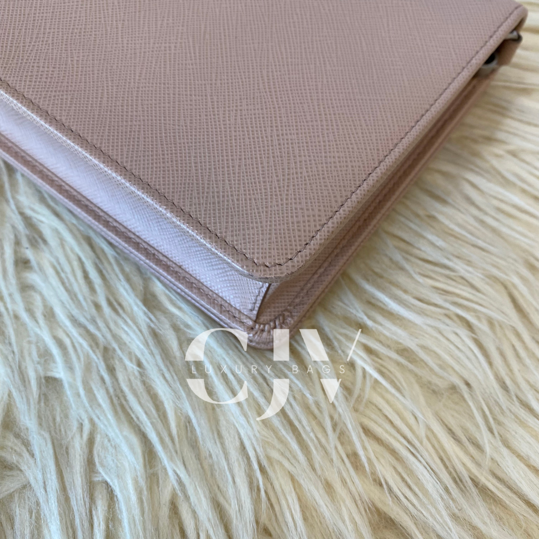 Prada Saffiano Woc Beige