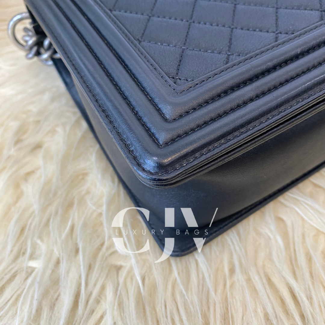 Chanel Leboy New Medium Black RHW (S19)