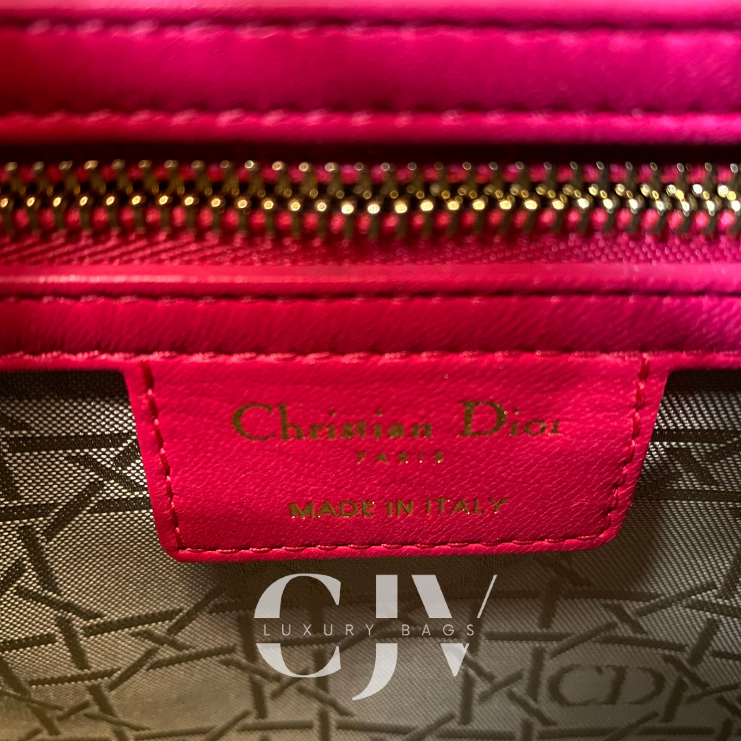 Lady Dior Medium Pink