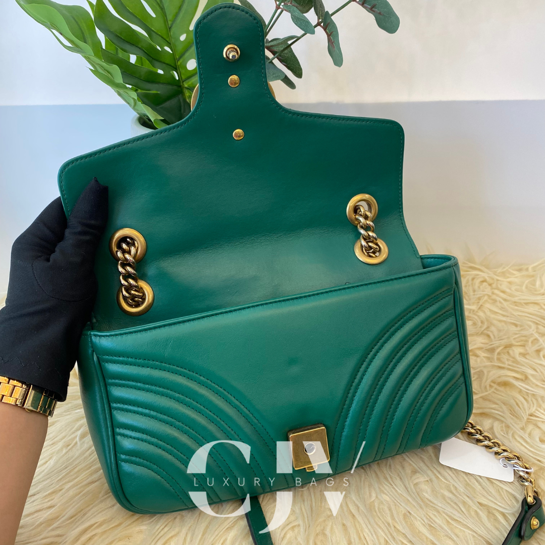 Gucci Marmont Flap Green