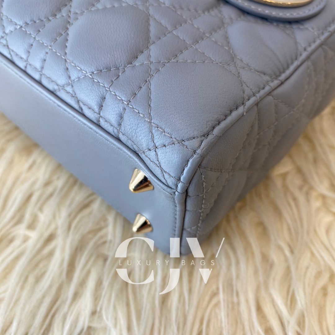 Lady Dior Small ABC Gray