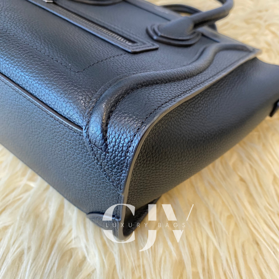 Celine Nano Luggage Black