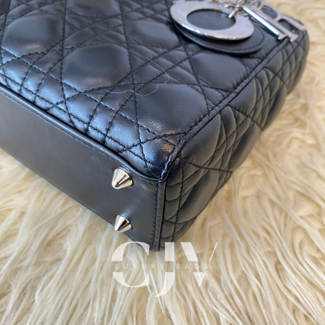 Lady Dior Small ABC Black