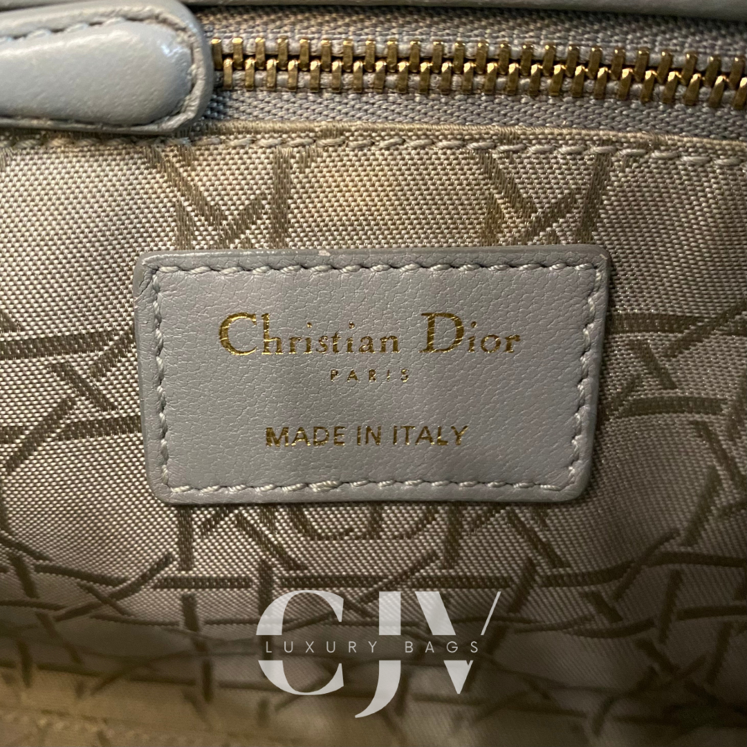 Lady Dior Small ABC Gray