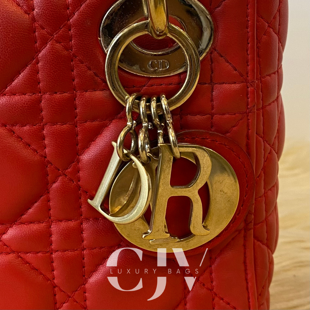 Lady Dior Mini Red