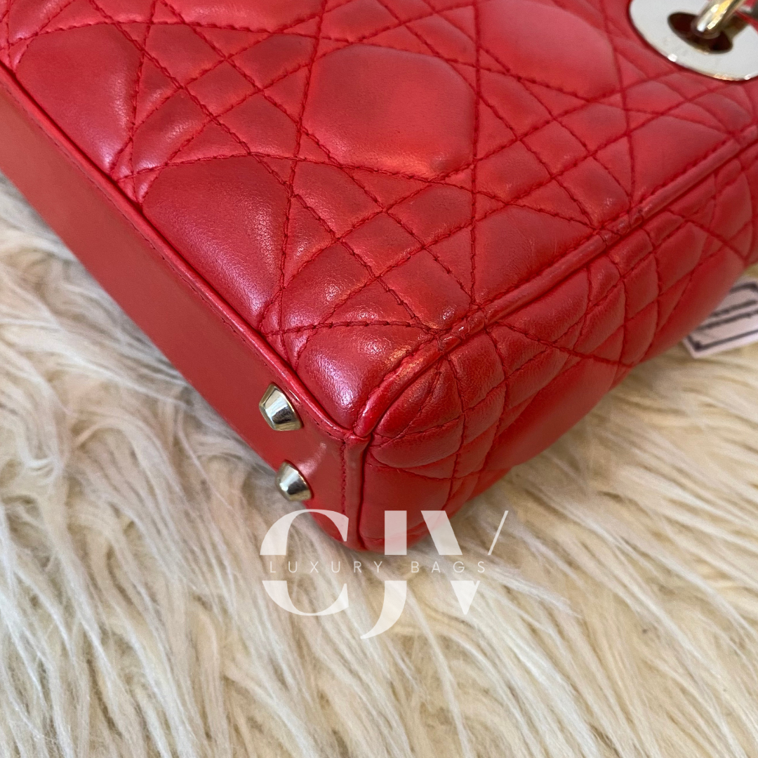 Lady Dior Mini Red