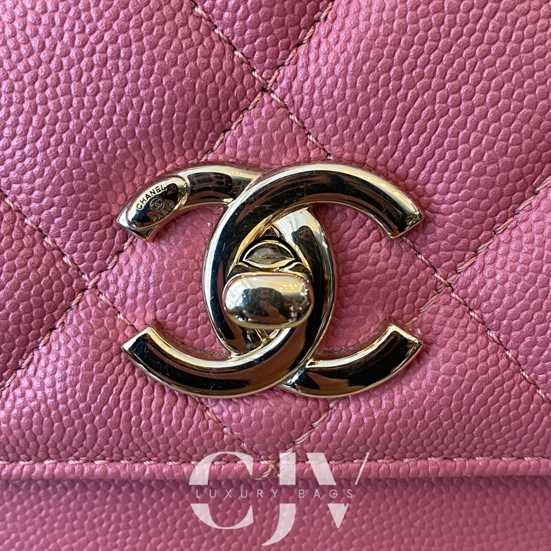 Chanel Affinity Flap Dark Pink S28