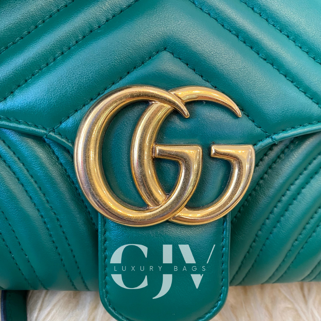 Gucci Marmont Flap Green