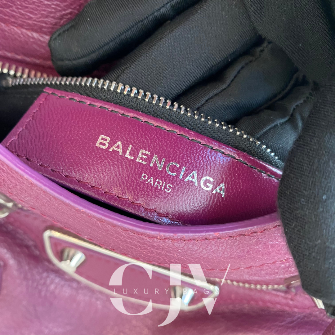 Balenciaga Edge Burgundy