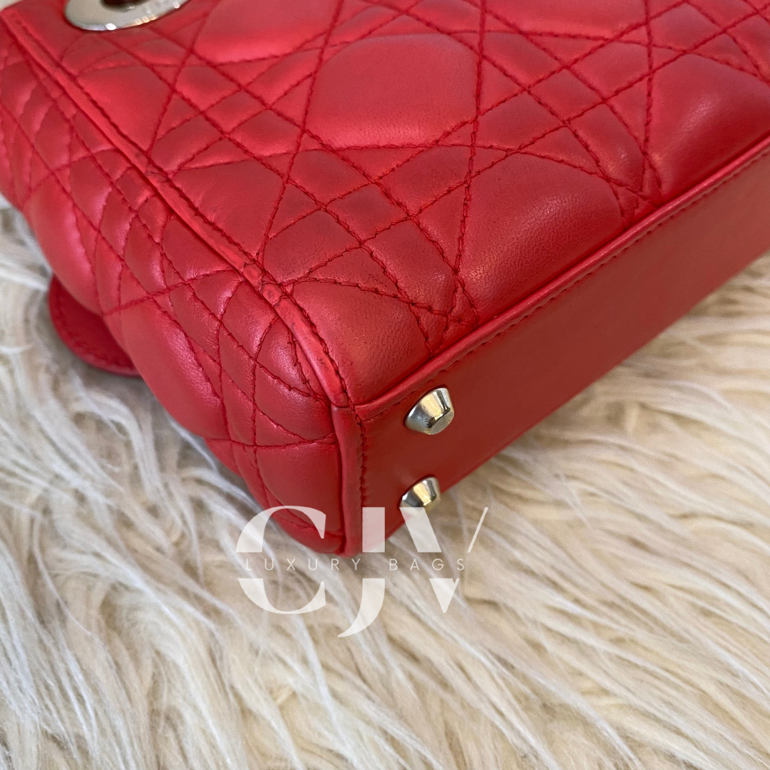 Lady Dior Mini Red