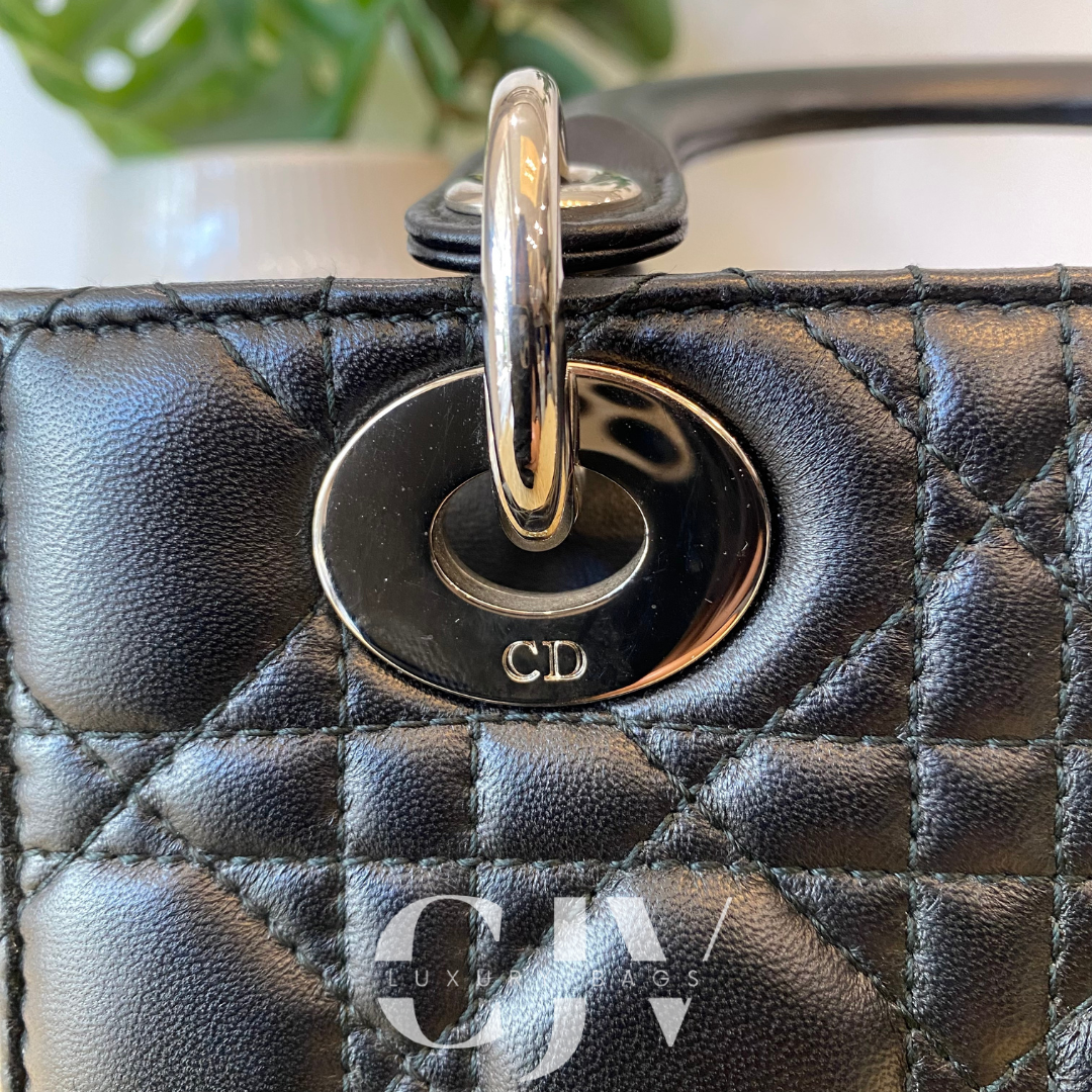 Lady Dior Small ABC Black