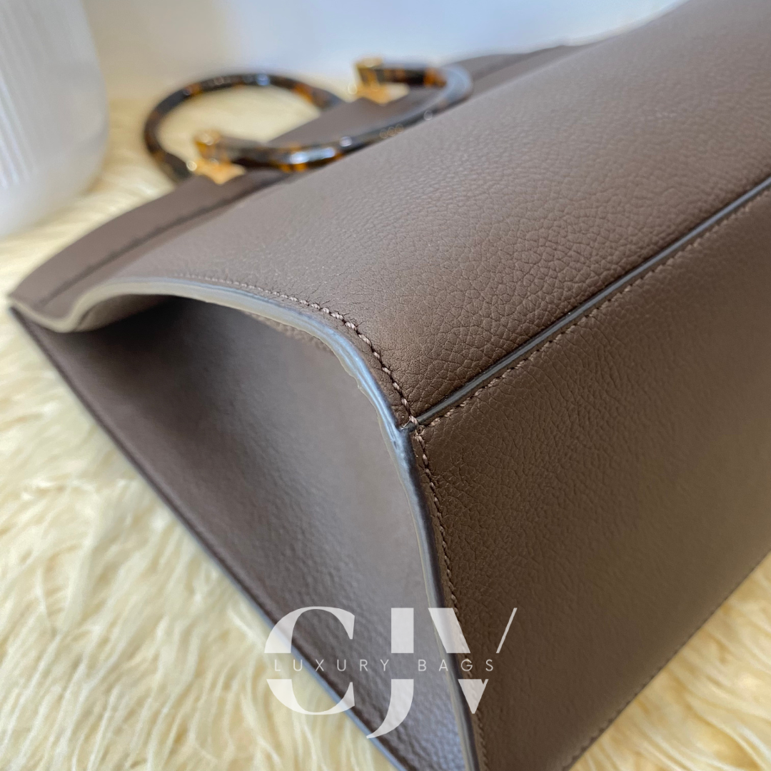 Fendi Sunshine Tote Brown