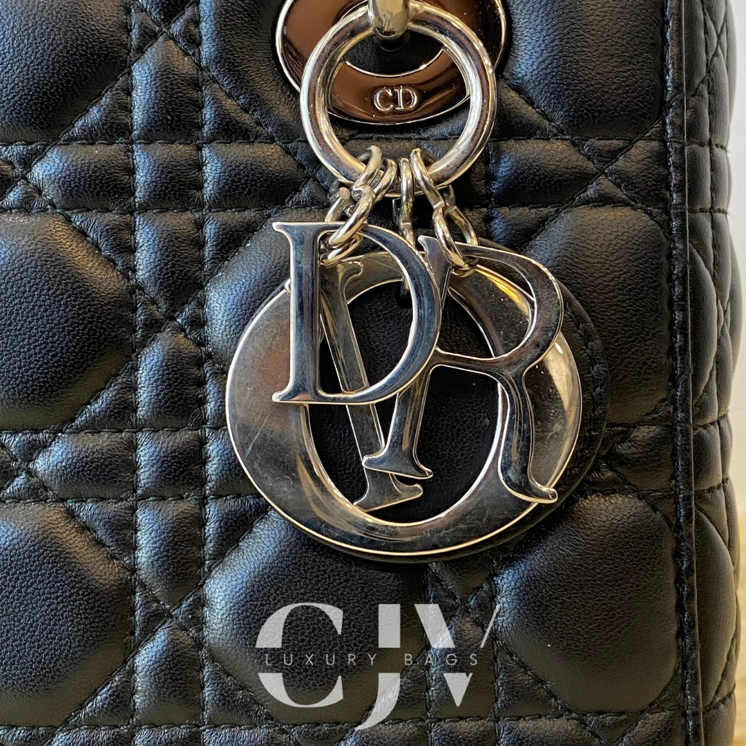 Lady Dior Small ABC Black