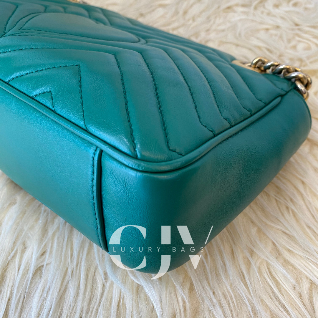 Gucci Marmont Flap Green