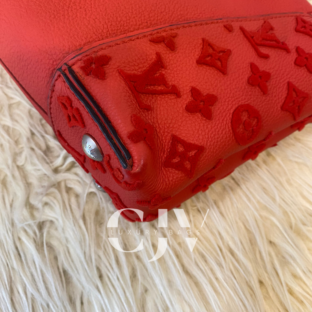 LV Marly Red Leather