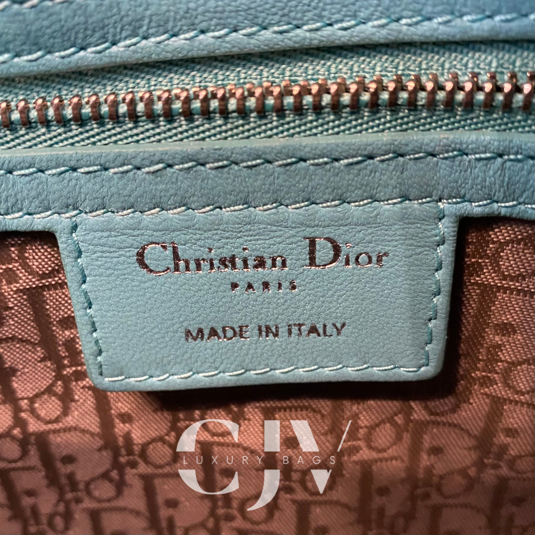 Lady Dior Medium Teal