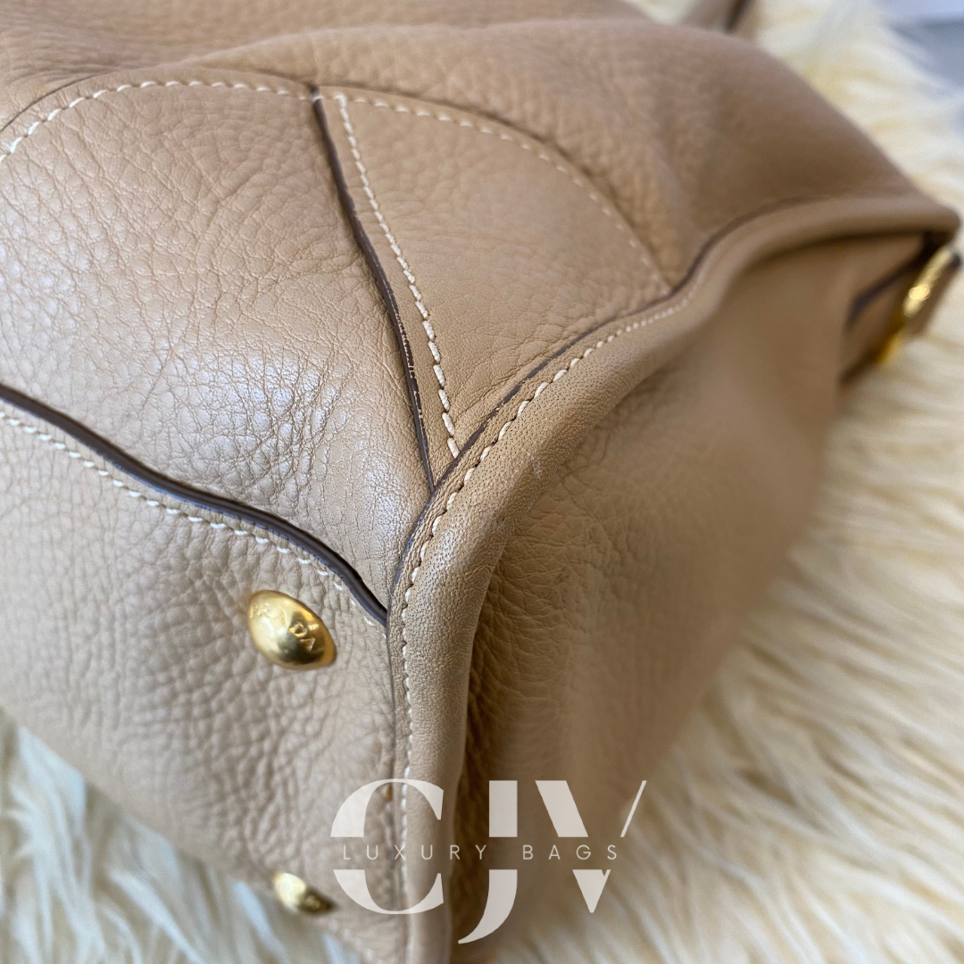 Prada Vitello Phenix Beige