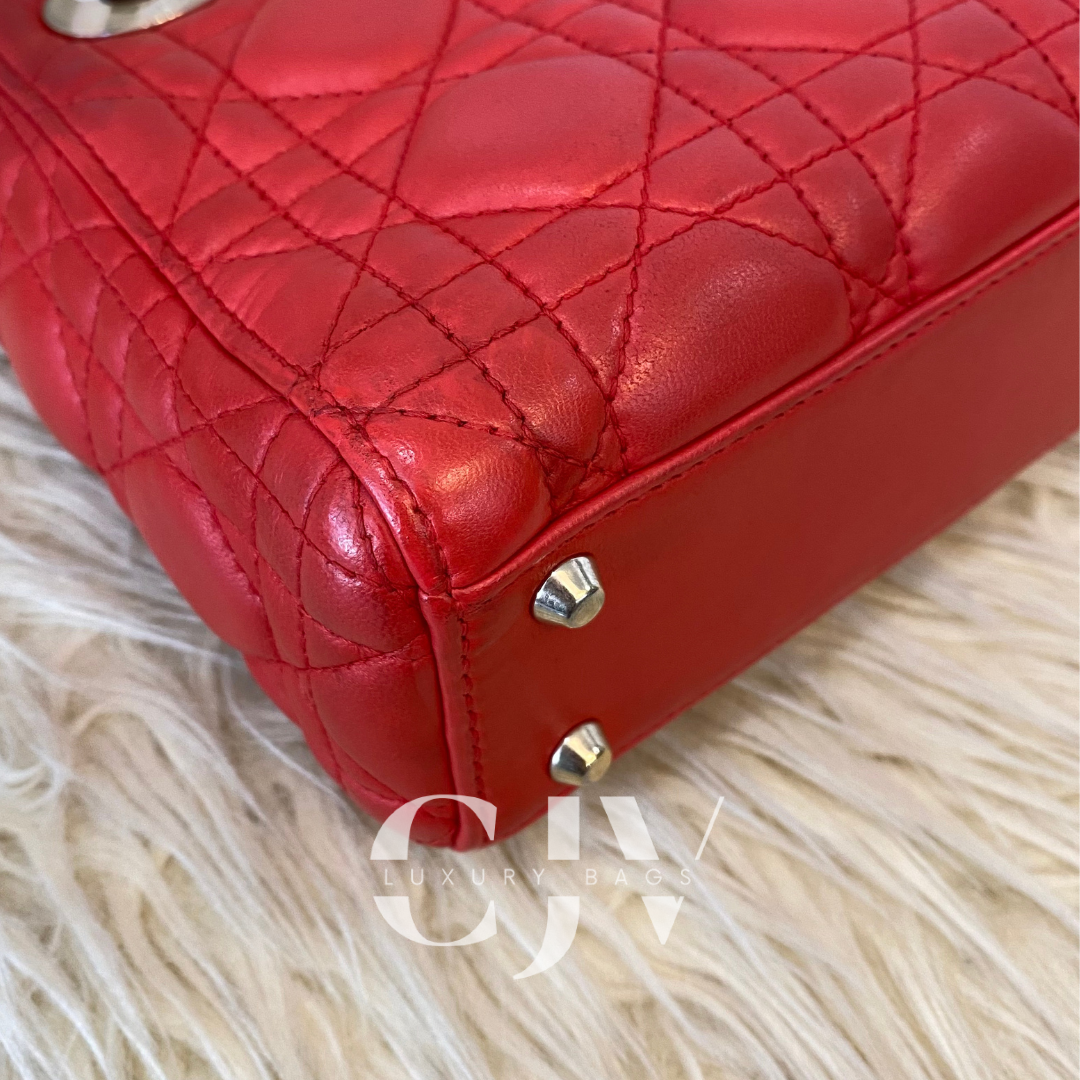 Lady Dior Mini Red