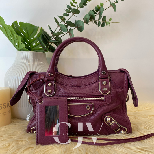 Balenciaga Edge Burgundy