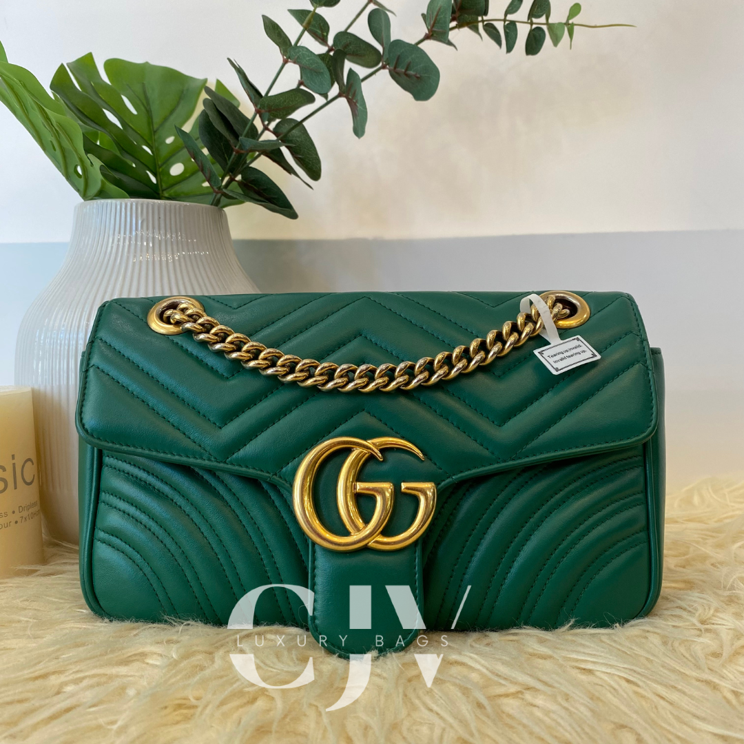 Gucci Marmont Flap Green