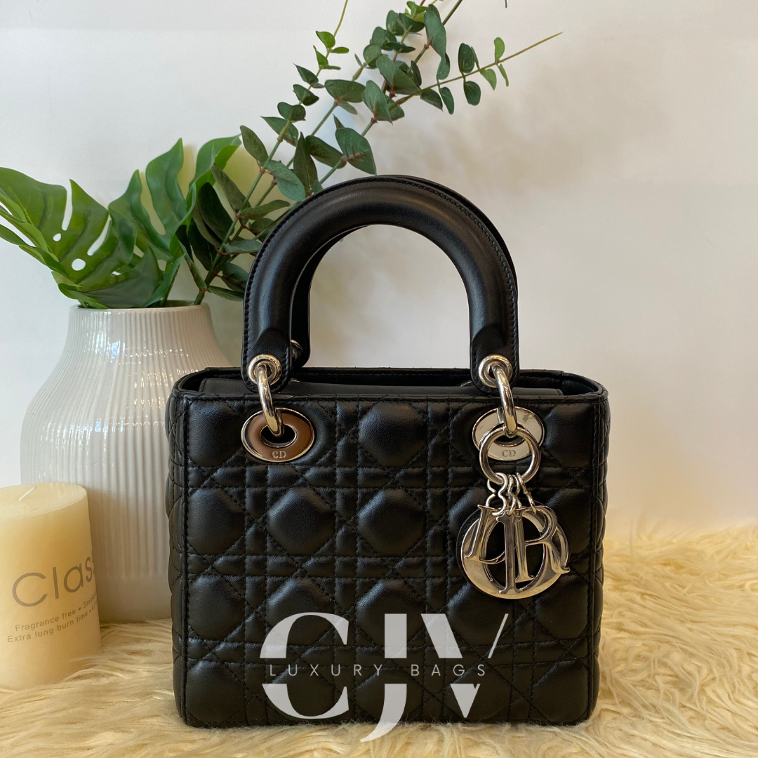 Lady Dior Small ABC Black