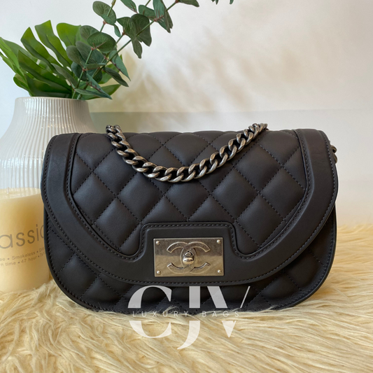 Chanel Saddle Bag Lambskin