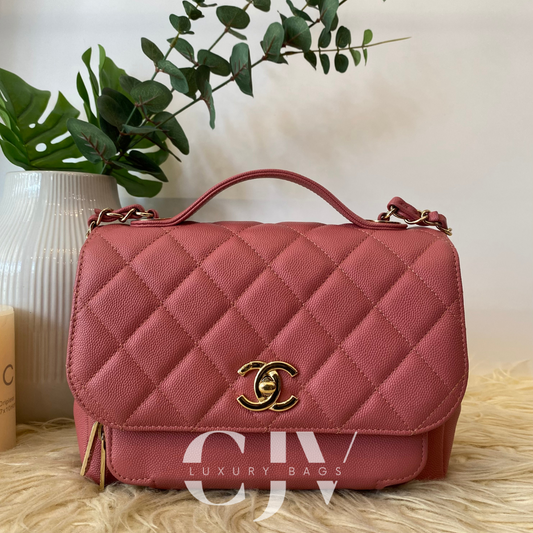 Chanel Affinity Flap Dark Pink S28