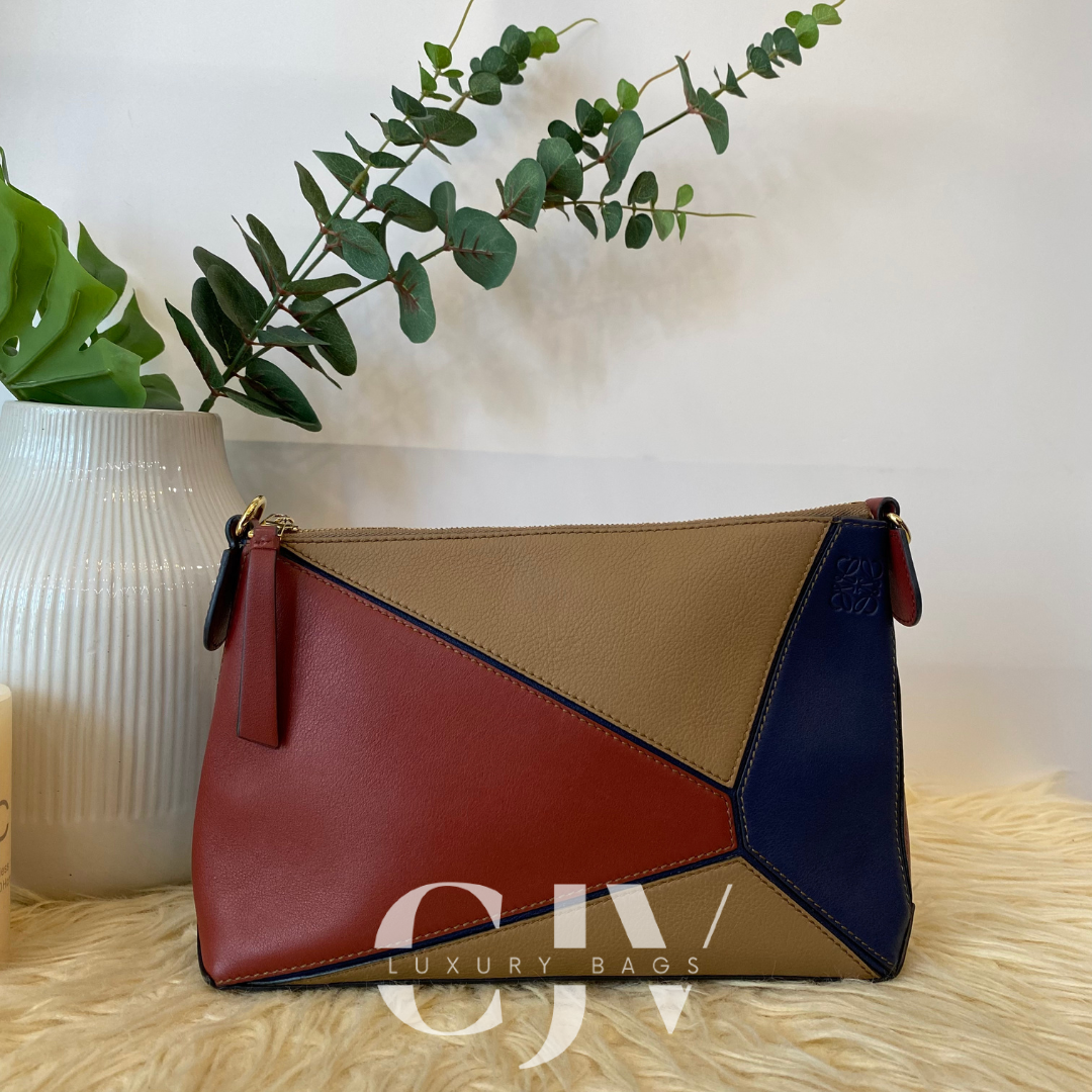 Loewe Puzzle Pochette Tricolor