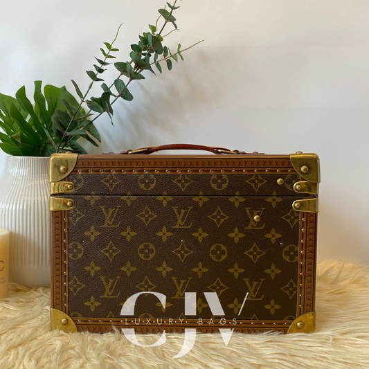 LV Boite Flacons Beauty Train Case