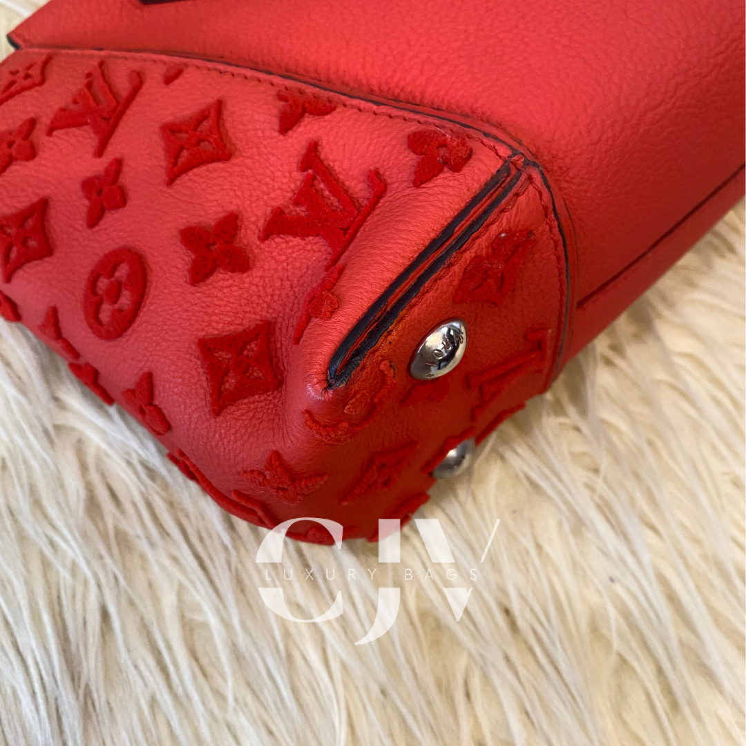 LV Marly Red Leather