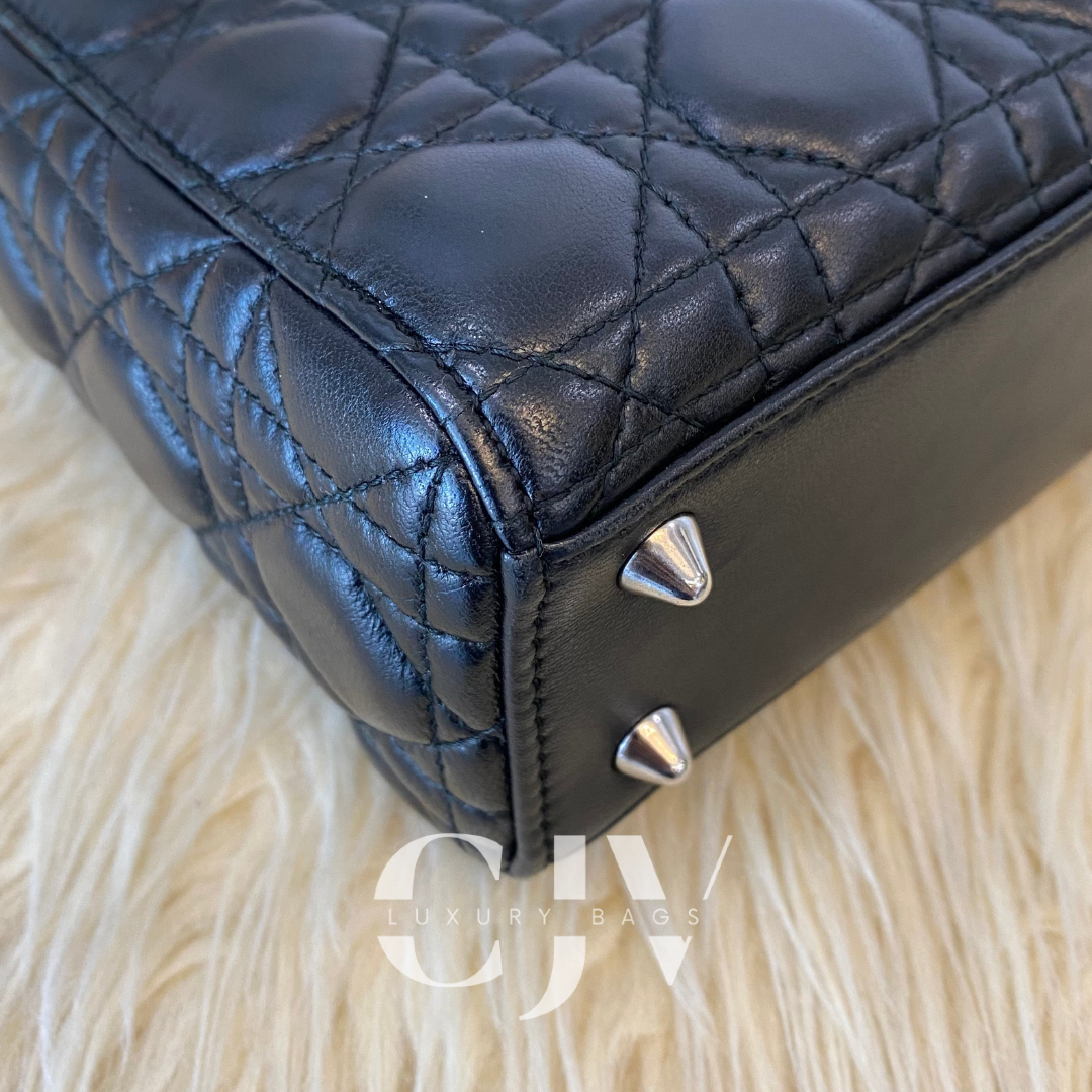 Lady Dior Small ABC Black