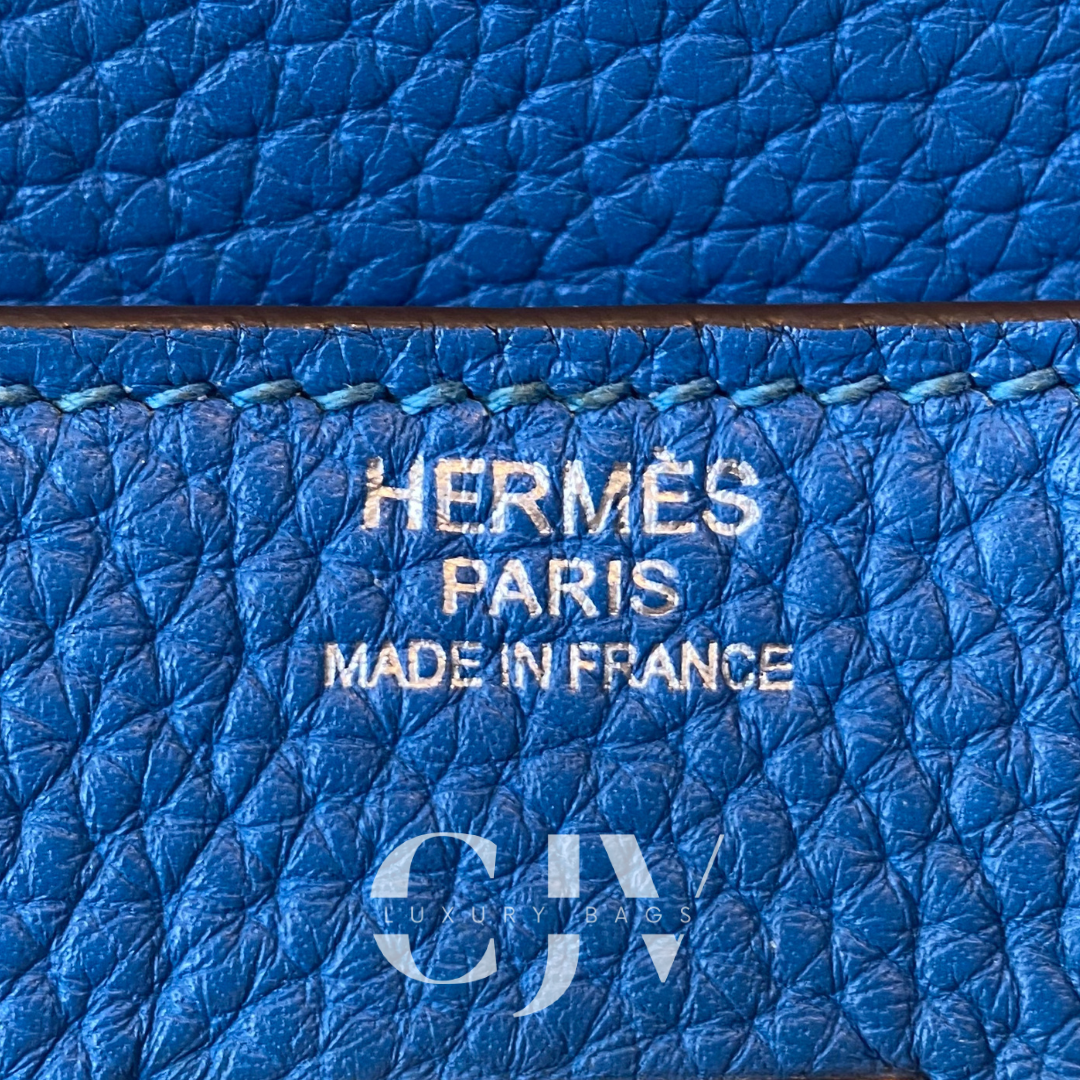 Hermes Birkin 30 Blue SHW