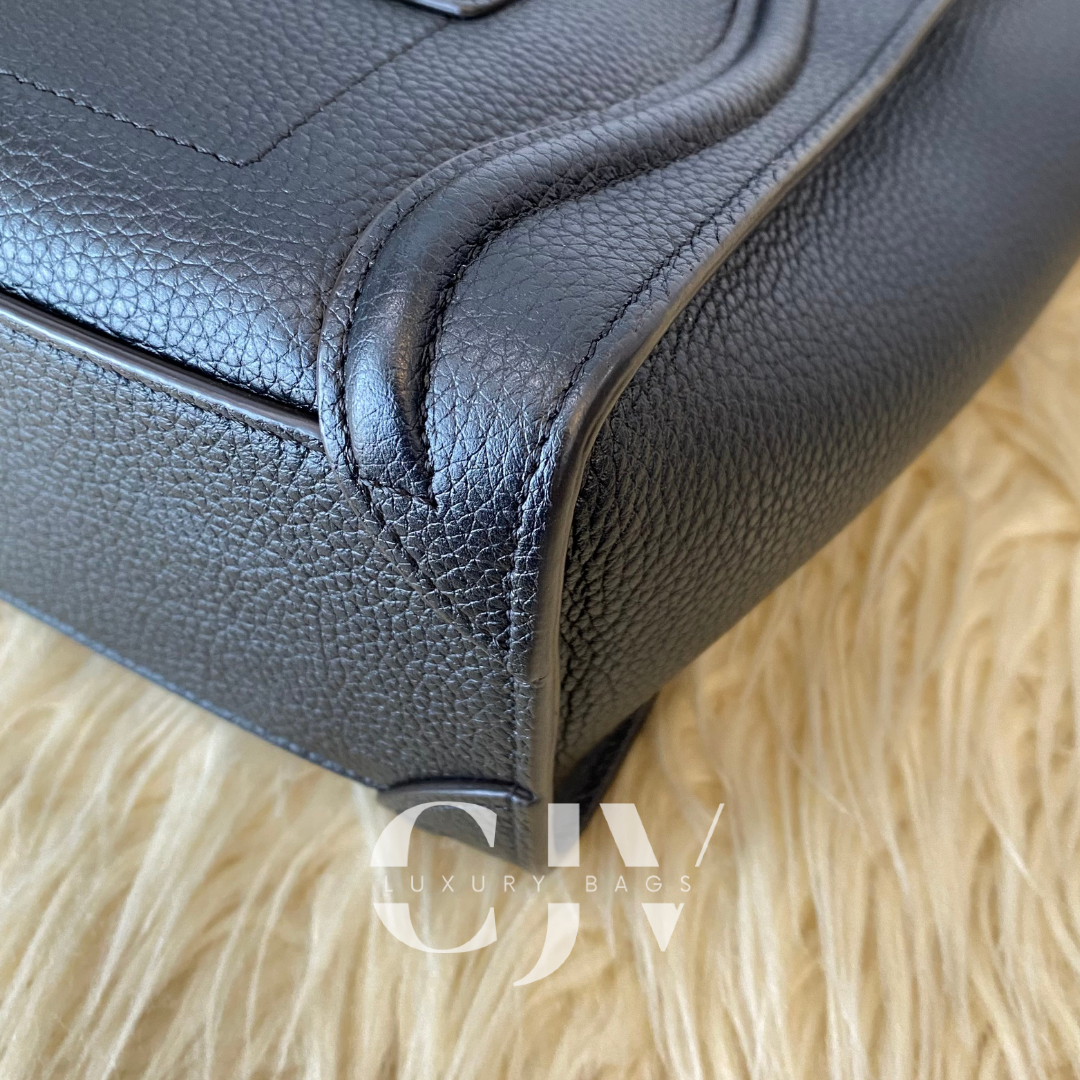 Celine Luggage Nano Black