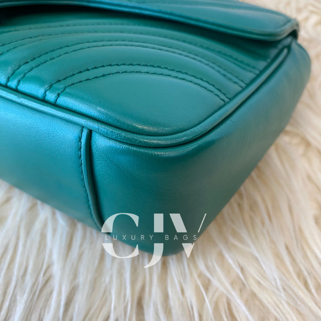 Gucci Marmont Flap Green