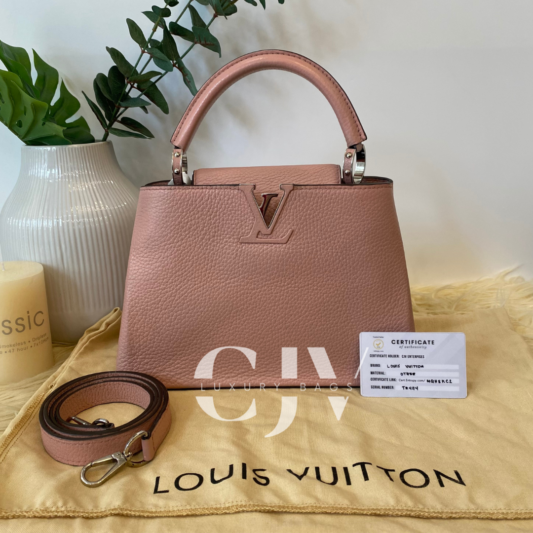 LV Capucine BB Pink