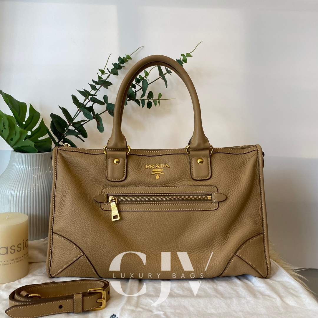 Prada Vitello Phenix Beige