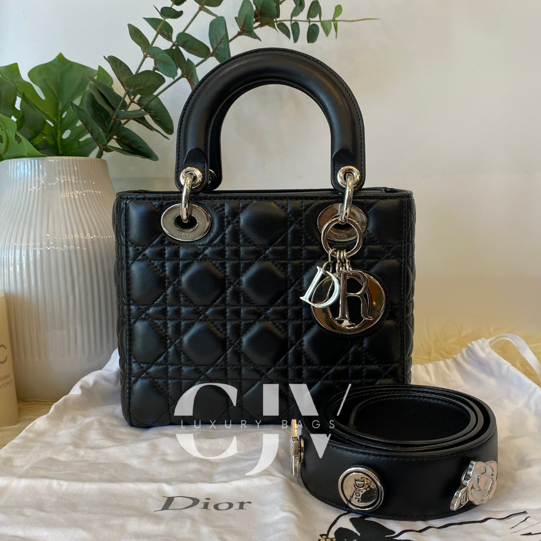 Lady Dior Small ABC Black