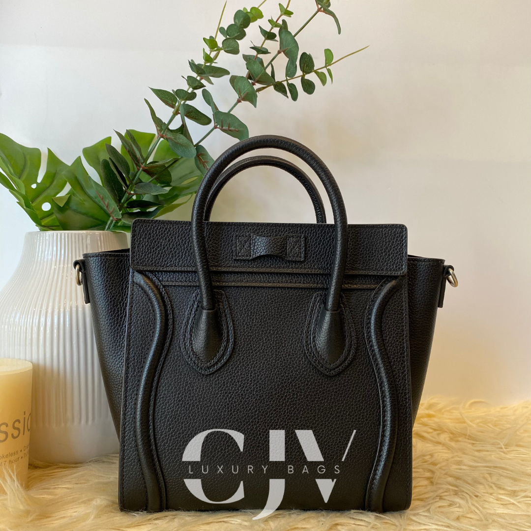 Celine Nano Luggage Black