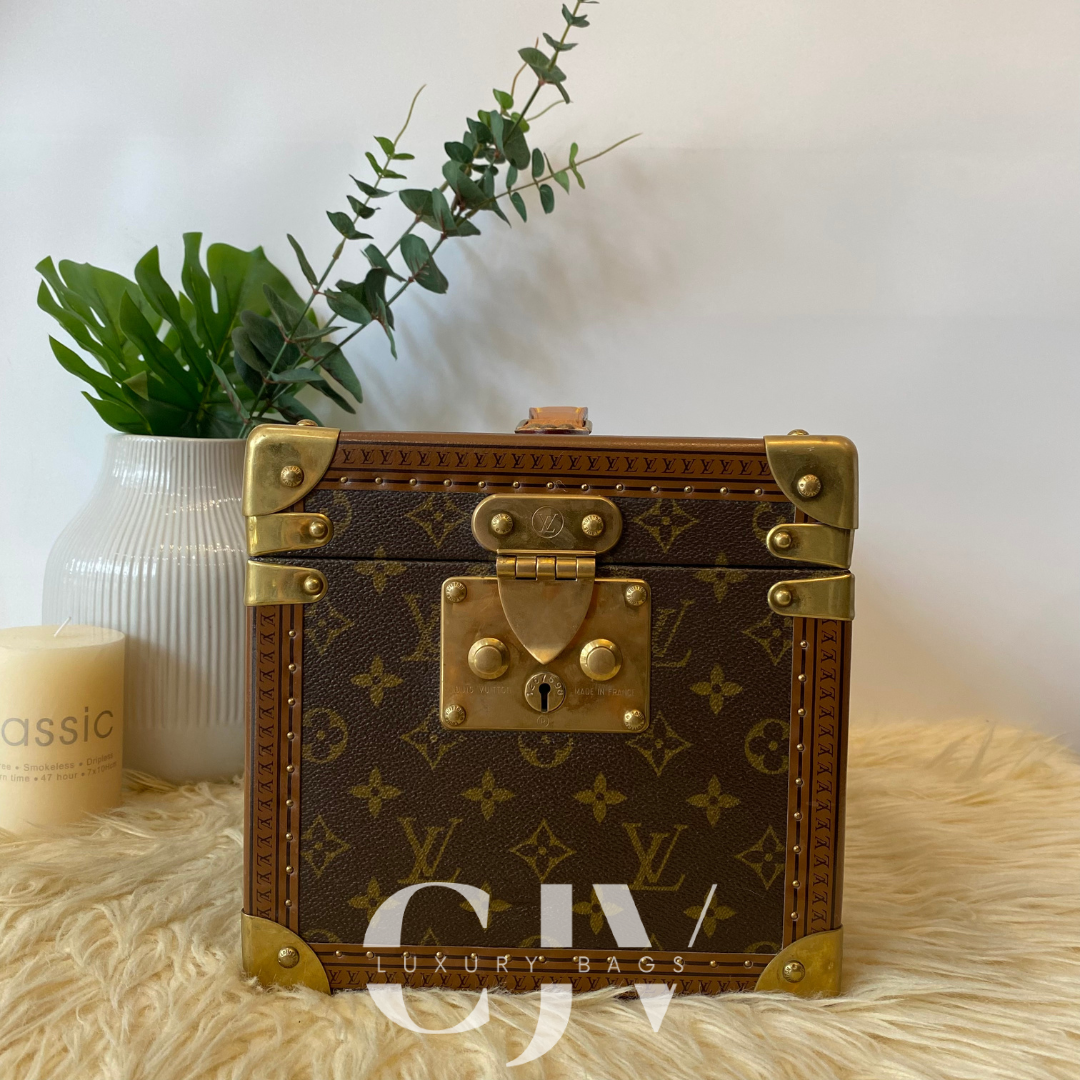 LV Boite Flacons Beauty Train Case