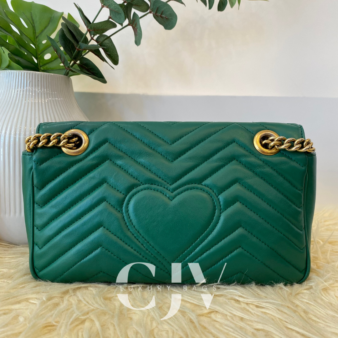 Gucci Marmont Flap Green