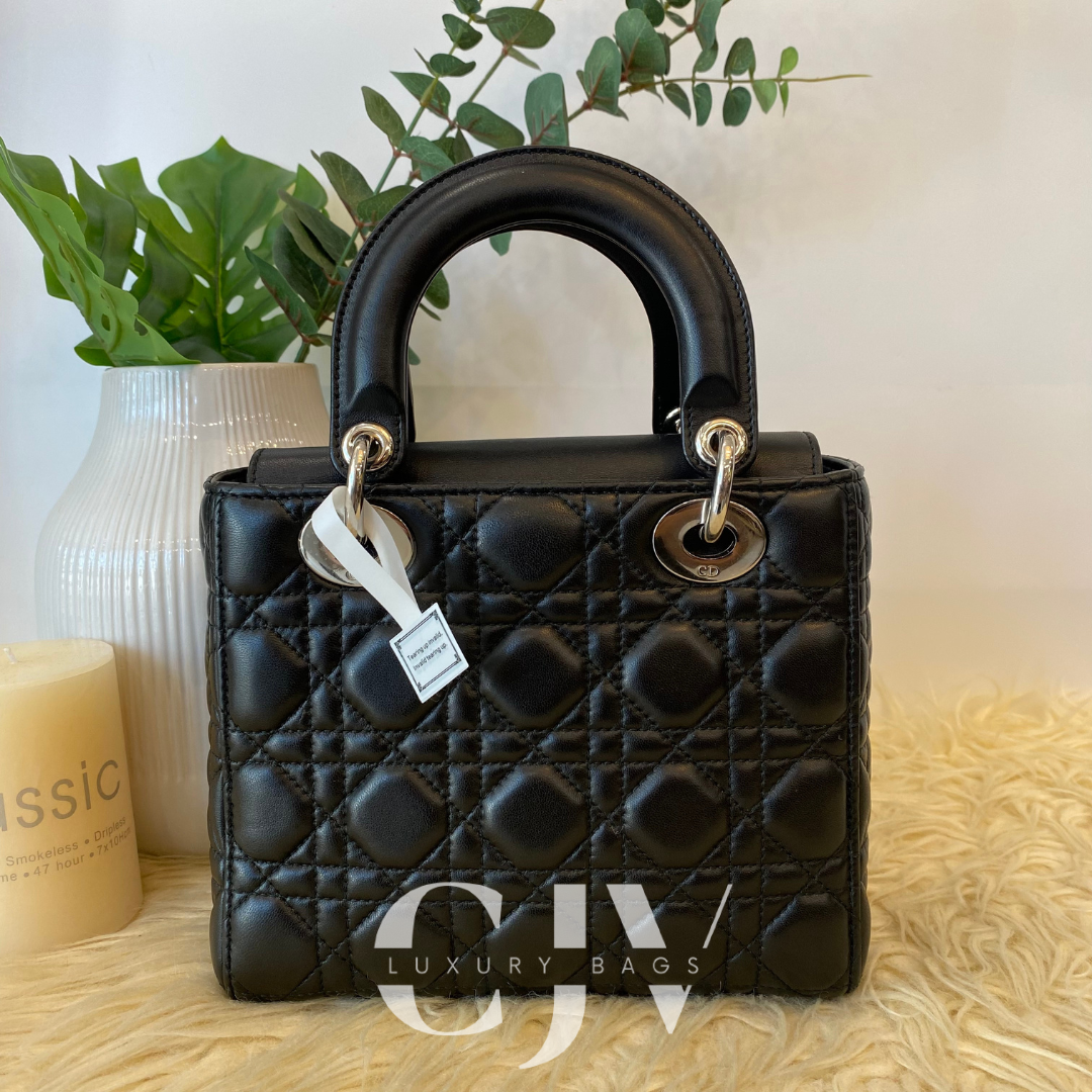 Lady Dior Small ABC Black