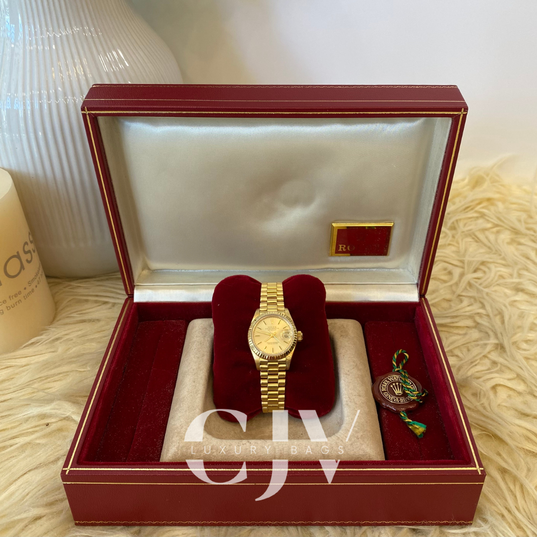 Rolex Datejust Solid Gold 1988